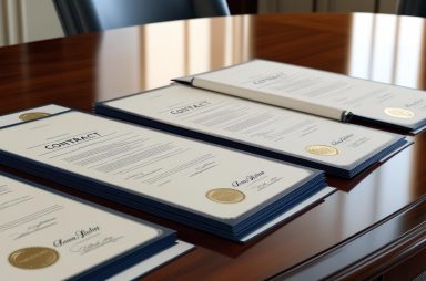 Contracts with commercial building service providers