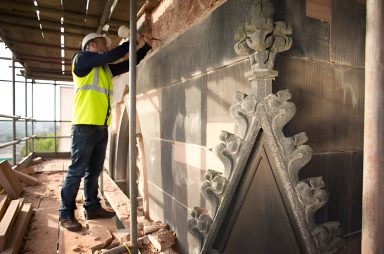 Heritage Building Restoration in process